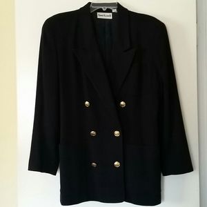 Anne Klein II Black Blazer 12/14